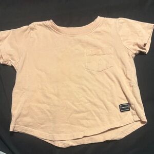 Volcom Kids Light Peach Short Sleeve Tee